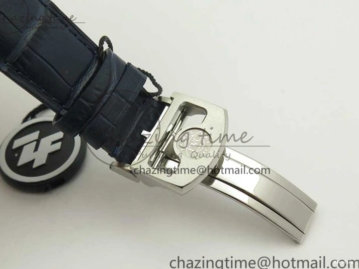 MIROTIME 0212 Affordable Portuguese Real PR Real Annual Calendar IW5035 ZF 1:1 Best Edition White Dial Blue Markers on Blue Leather Strap A 7143